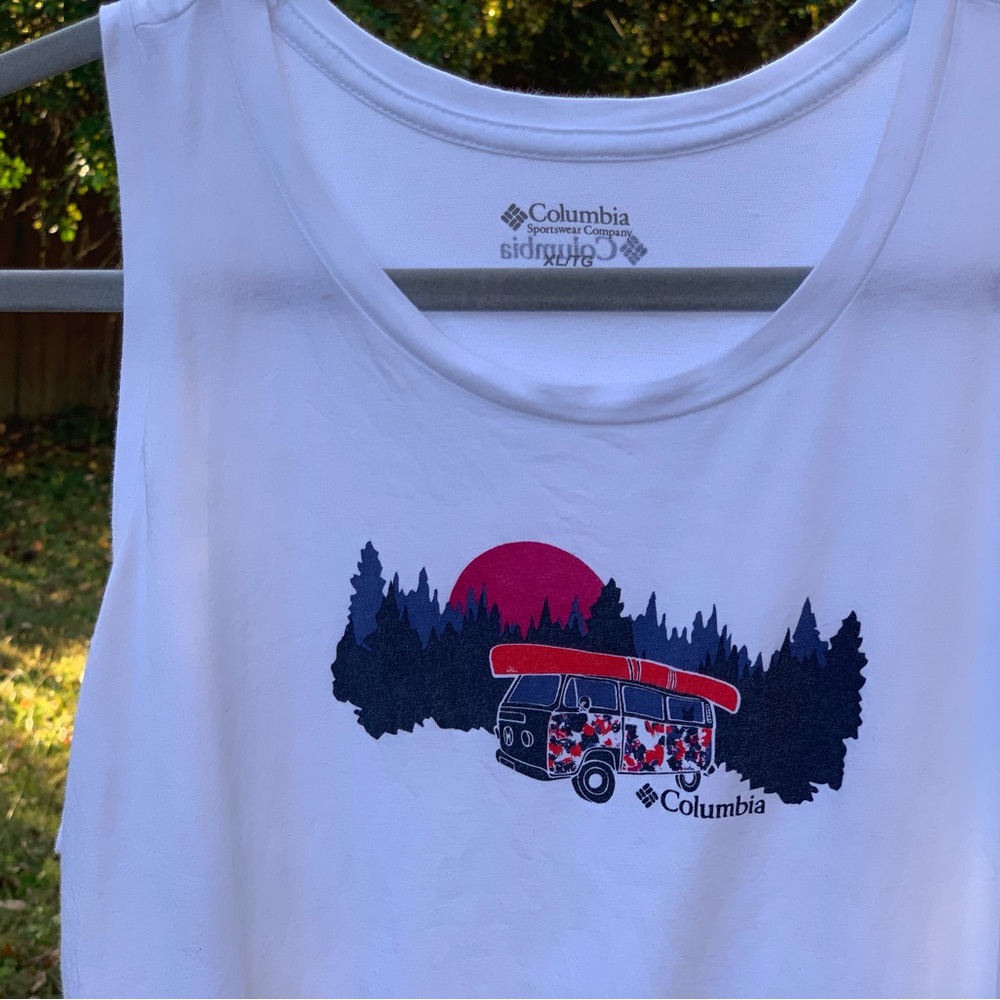 Columbia Sportswear Van Life ๐ Sleeveless Tank in Sunset Bluff Mesa ๐ถ๐ดโโ๏ธ๐ฃ NWOT - Picture 10 of 16